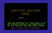 Jupiter Mission 1999 for Commodore 64 - One of many introduction screens.