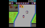 Action Fighter for IBM PC/Compatibles - Watch out for turns in the road...