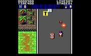 Action Fighter for IBM PC/Compatibles - Blasting opponents...