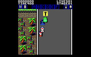 Action Fighter for IBM PC/Compatibles - Don't get shoved off the side of the road...