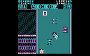 Action Fighter for IBM PC/Compatibles - Blasting through opponents...