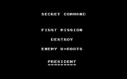 Action Fighter for IBM PC/Compatibles - The first mission objective.