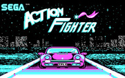 Action Fighter for IBM PC/Compatibles - Title screen.
