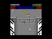Action Fighter for ZX Spectrum - The game begins.