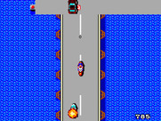 Action Fighter for Sega Master System - These narrow bridges can be tough!