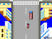 Action Fighter for Sega Master System - Racing through the city...