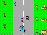 Action Fighter for Sega Master System - A helicopter is chasing me now!