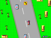 Action Fighter for Sega Master System - Another turn up ahead!