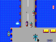 Action Fighter for Sega Master System - Another bridge...don't get knocked off of it!