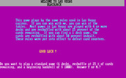Las Vegas Blackjack for IBM PC/Compatibles - Welcome to the game!