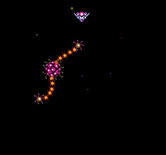 Gyruss for NES / Famicom - Don't get hit by this creatures long arms!