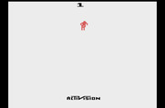 Skiing for Atari 2600 - Starting screen.