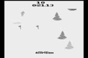 Skiing for Atari 2600 - Skiing continues...my time isn't spectacular!
