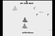 Skiing for Atari 2600 - The end of the course.