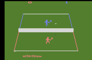 Tennis for Atari 2600 - So far the blue player is ahead...