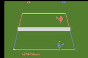 Tennis for Atari 2600 - Game start.