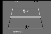 Tennis for Atari 2600 - Running to return a volley...