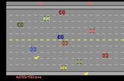 Freeway for Atari 2600 - The chicken crosses the road...