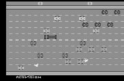 Freeway for Atari 2600 - Getting hit by cars will slow down your chicken!