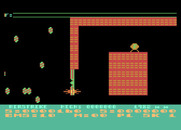 Airstrike for Atari 8-bit - Oops, I ran into the wall...