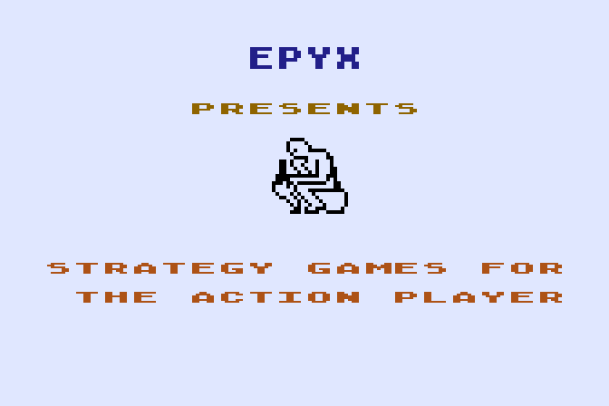 Dragonriders of Pern Atari 8-bit Screenshot: Title screen 1.
