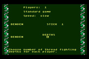 Dragonriders of Pern for Atari 8-bit - Setup a new game...