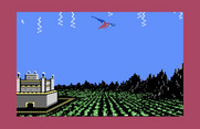 Dragonriders of Pern for Commodore 64 - Thread begins to fall!