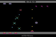 Spider Fighter for Atari 2600 - A spider attack!