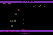 Spider Fighter for Atari 2600 - More spiders appear...