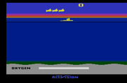 Seaquest for Atari 2600 - Starting screen.