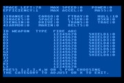 Cosmic Balance, The for Atari 8-bit - You can also create new ships.