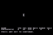 Cosmic Balance, The for Atari 8-bit - Identifying ships...