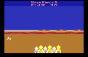 Mega Force for Atari 2600 - Title screen.