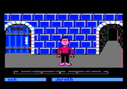 Labyrinth: The Computer Game for Apple II - Should I try the tunnel or the door?