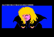 Labyrinth: The Computer Game for Apple II - You, in the first row! Introducing Jareth...