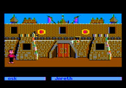 Labyrinth: The Computer Game for Apple II - Outside the goblin city...