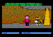 Labyrinth: The Computer Game for Apple II - I'll need permission to pass...