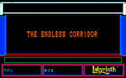 Labyrinth: The Computer Game for PC-8800 Series - Entering The Endless Corridor...