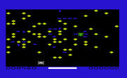Arachnoid for Commodore VIC-20 - Not much space to move around in now!