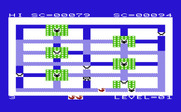 Hyper-Hen for Commodore VIC-20 - I'm closer to completing the level, but more enemies are appearing...