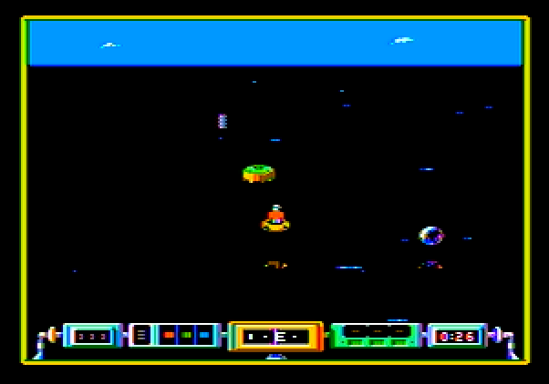Airheart Apple II Screenshot: Found something here!