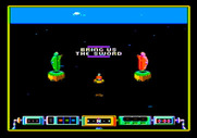 Airheart for Apple II - Game start.