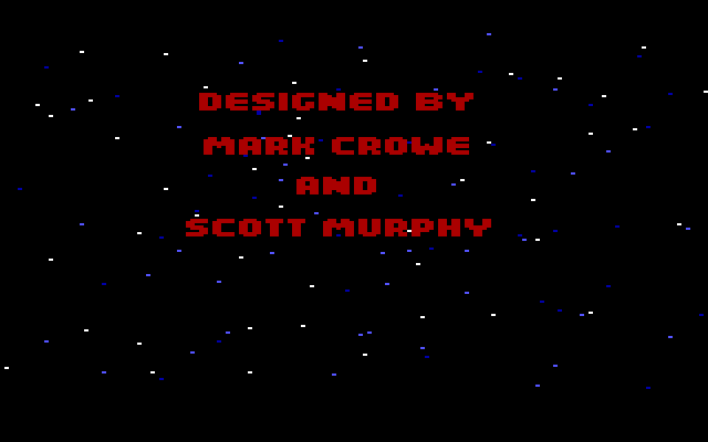 Space Quest: Chapter I - The Sarien Encounter IBM PC/Compatibles Screenshot: One of several credits screens.