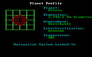 Space Quest: Chapter I - The Sarien Encounter for IBM PC/Compatibles - Planet profile for Kerona...this is where we'll be landing!