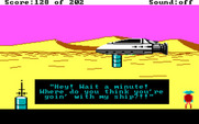 Space Quest: Chapter I - The Sarien Encounter for IBM PC/Compatibles - Taking off...