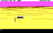 Space Quest: Chapter I - The Sarien Encounter for IBM PC/Compatibles - Crash landed on a strange planet.