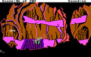 Space Quest: Chapter I - The Sarien Encounter for IBM PC/Compatibles - Uh oh, trapped by tentacles!
