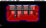 Space Quest: Chapter I - The Sarien Encounter for IBM PC/Compatibles - Hmm, wonder if this box is of any use...