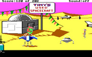 Space Quest: Chapter I - The Sarien Encounter for IBM PC/Compatibles - A used spacecraft! Just what I need about now.