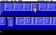 Space Quest: Chapter I - The Sarien Encounter for IBM PC/Compatibles - Game start.